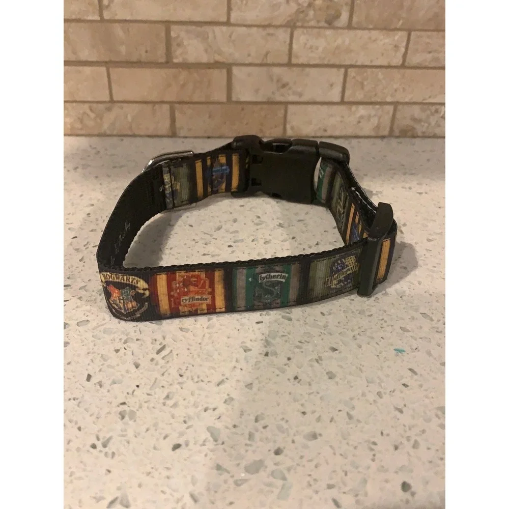 Harry Potter Adjustable Dog Collar Pet Collar Hogwarts Bu